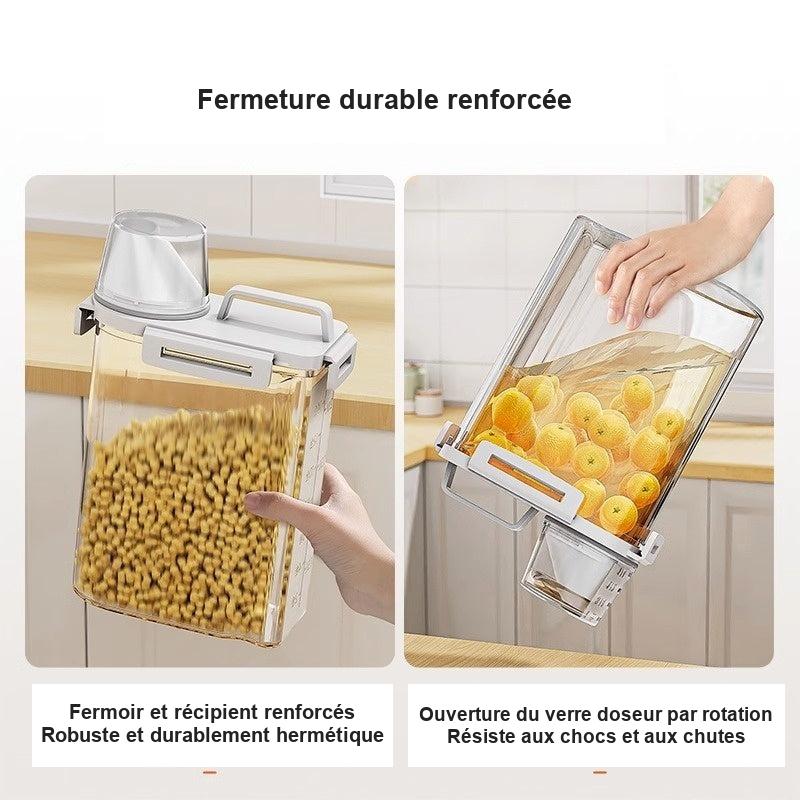 Boîte hermétique pour pâtes, riz et céréales – vue 2