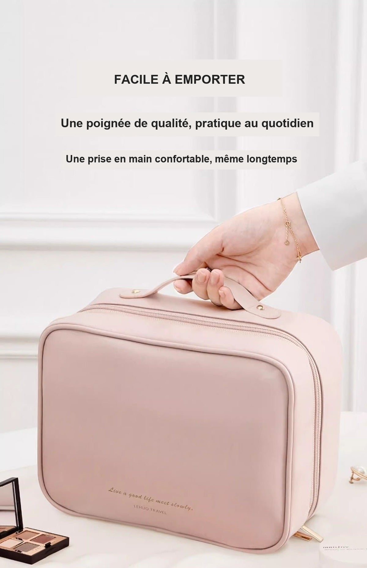 Trousse de rangement pour cosmétiques – voyage – vue 9