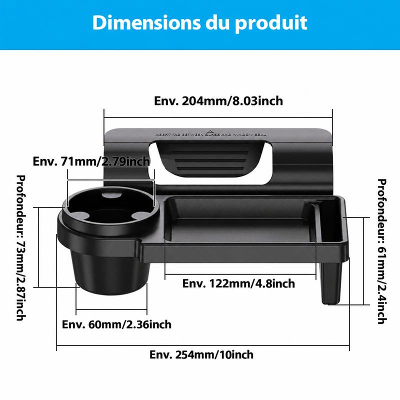 Rangement de portière de voiture – vue 5