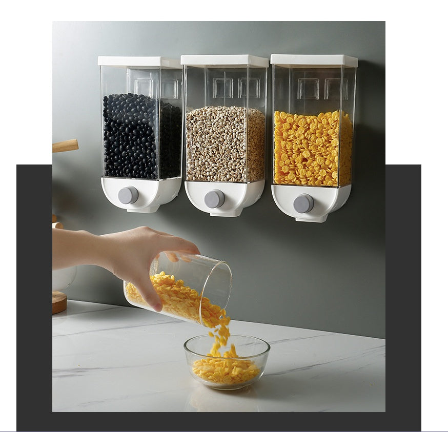 Distributeur mural pour céréales et aliments secs – vue principale