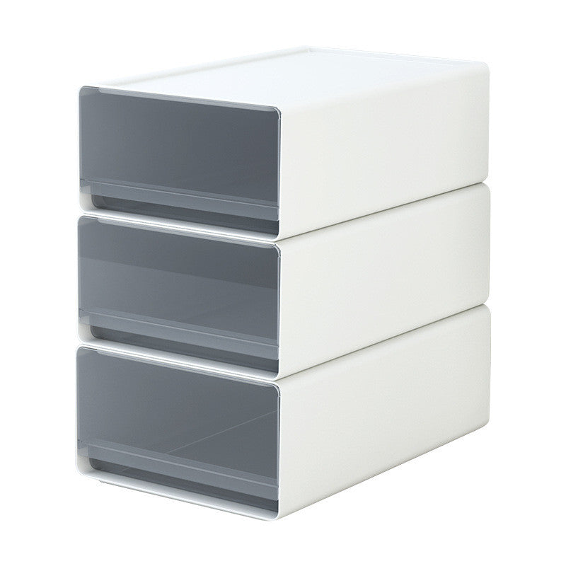 Boîte de rangement à tiroirs empilable – 2 tailles – vue 3
