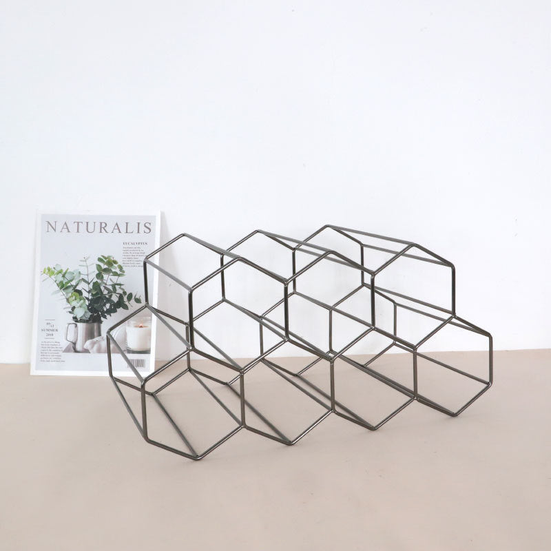 Range-bouteilles métallique – lot de 2 – vue 2