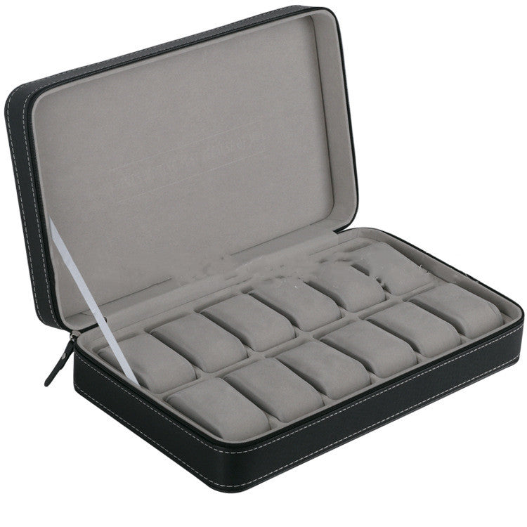 Étui de rangement pour montres – 10 ou 12 emplacements – vue 7