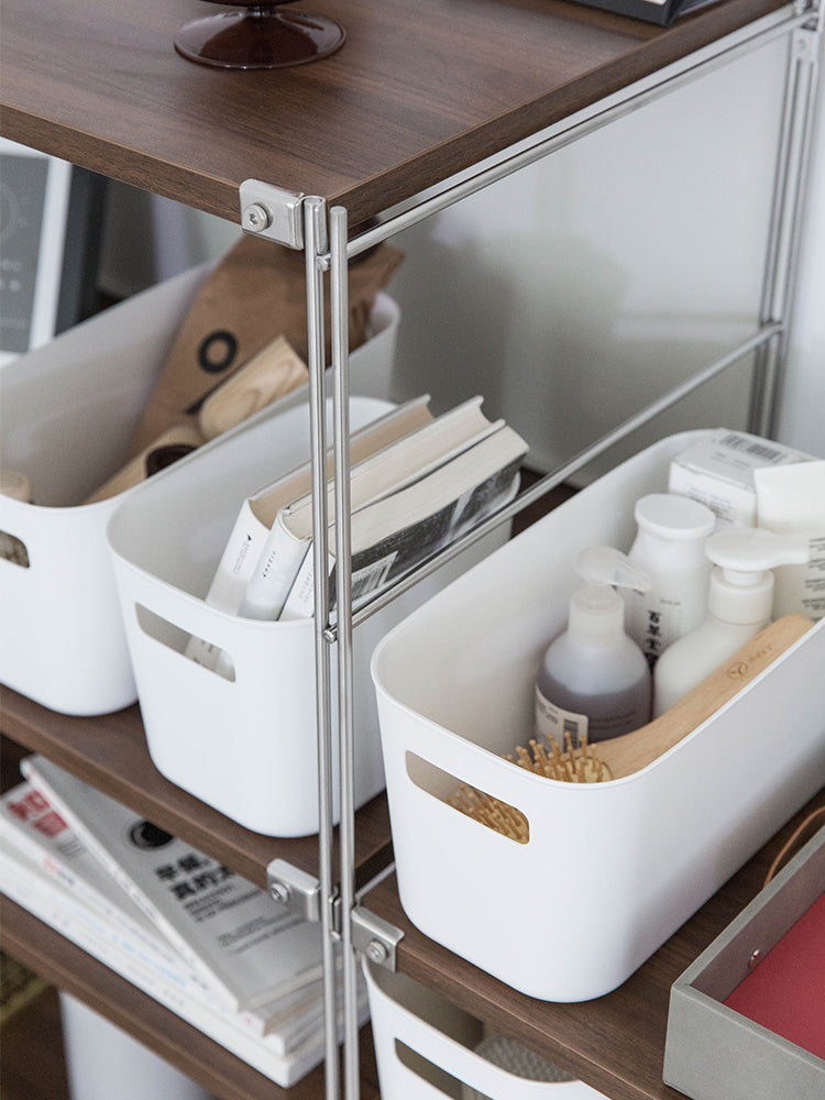 Bac de rangement compact pour bureau et étagère – vue 4