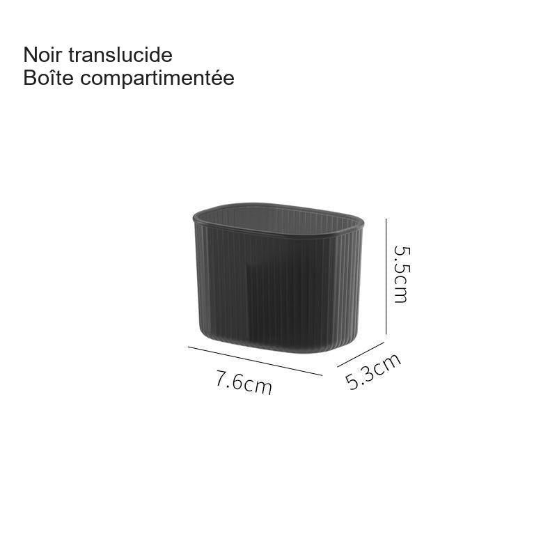 Boîte de rangement compartimentée pour salle de bain – vue 4