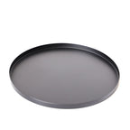 Plateau vide-poche rond en inox noir – vue 3