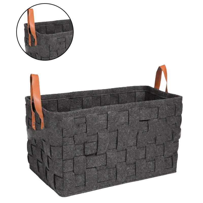 Panier de rangement en feutre – vue 2