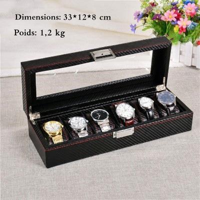 Boîte de rangement et présentation pour montres – vue 2