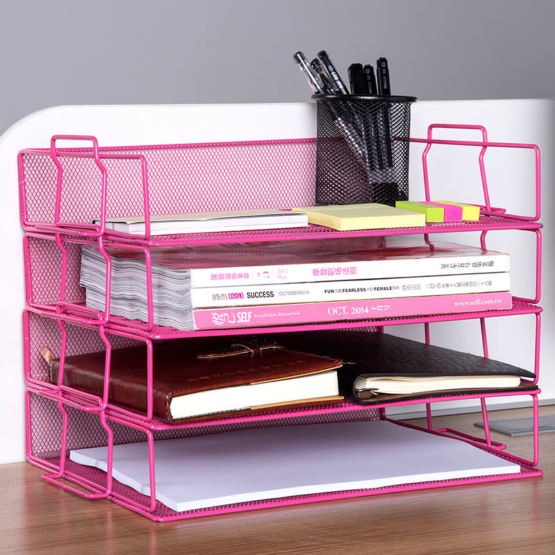 Range-dossiers vertical – noir ou argent – vue 3