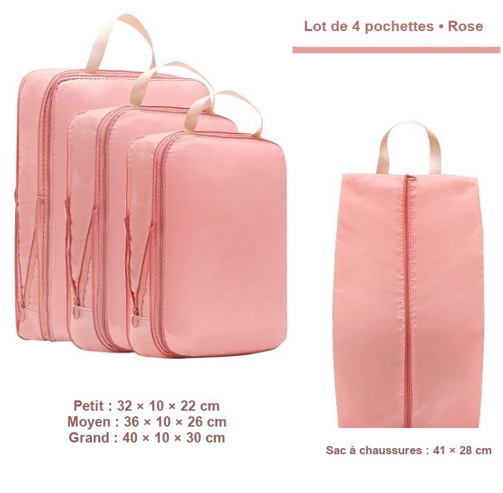 Pochettes de rangement pour valise – lot de 4 ou 6 – vue 10