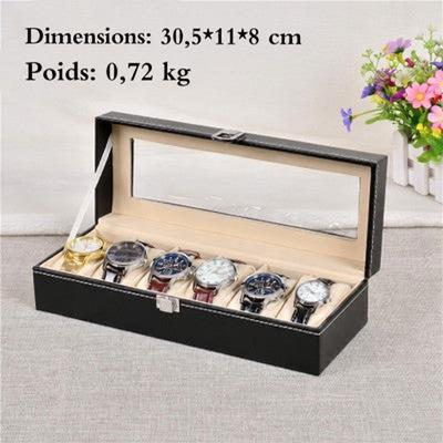 Boîte de rangement et présentation pour montres – vue 4