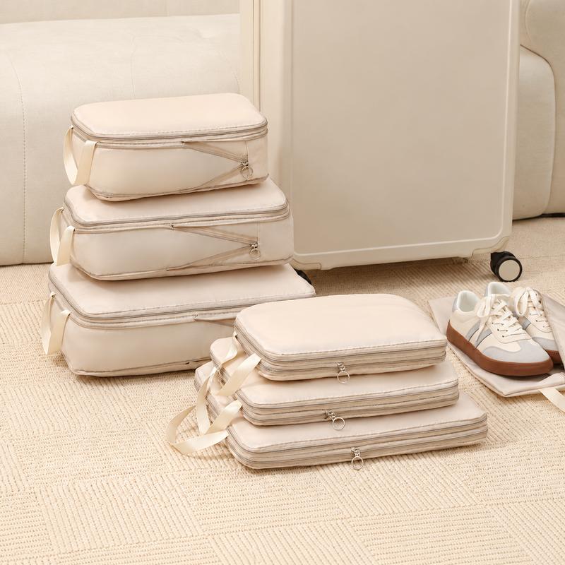 Pochettes de rangement pour valise – lot de 4 ou 6 – vue principale