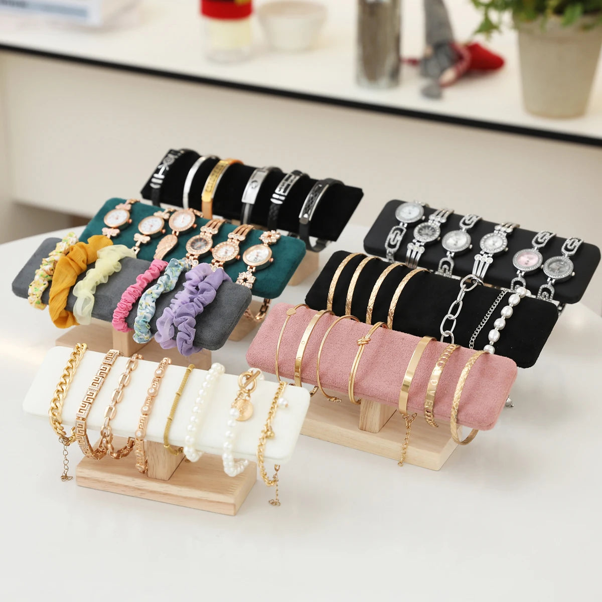 Présentoir en T pour bracelets et montres – Orgamania
