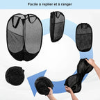 Panier à linge pliable en maille – visuel 5/9