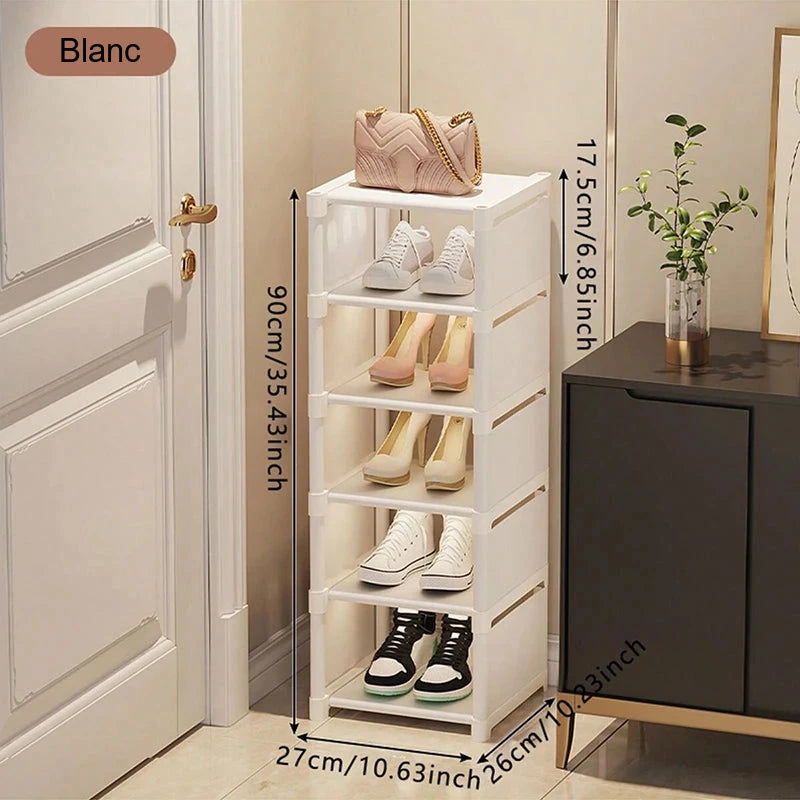 Étagère à chaussures étroite – gain de place – visuel 13/19