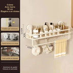 Rangement mural de salle de bain sans perçage – modèles au choix – visuel 14/22