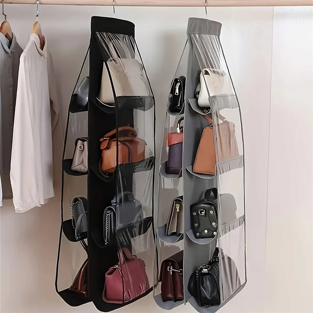 Organiseur suspendu pour sacs à main – dressing – visuel 3/12
