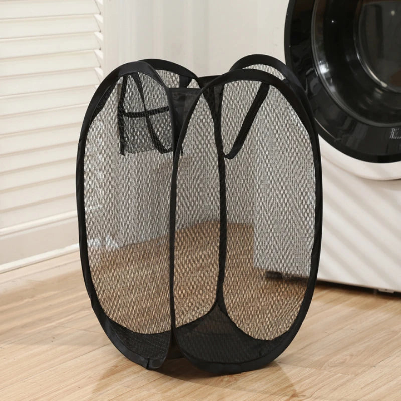 Panier à linge pliable en maille – visuel 9/9