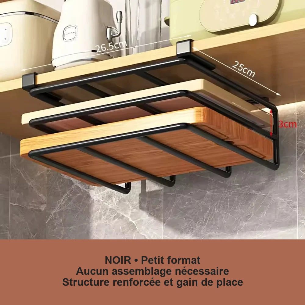 Rangement sous placard avec crochets pour cuisine – visuel 13/13