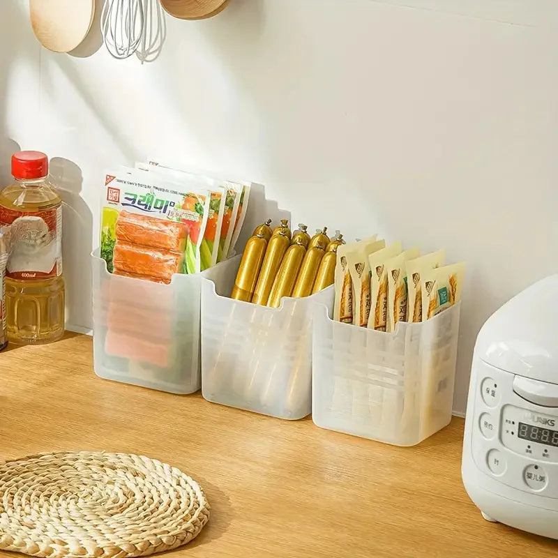 Bacs de rangement pour réfrigérateur – lot de 3 – visuel 4/5