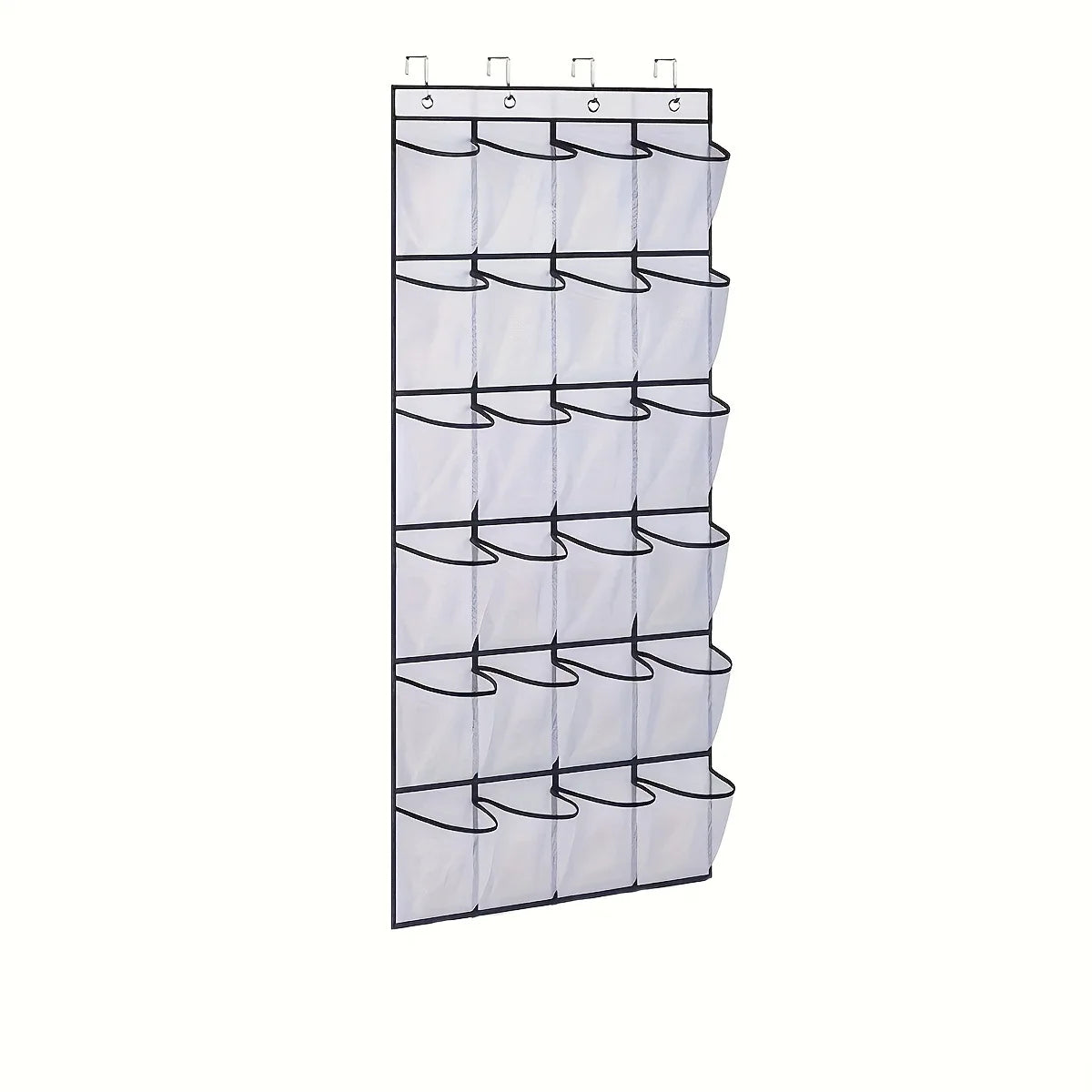 Range-chaussures suspendu derrière une porte – multipoche – visuel 10/11