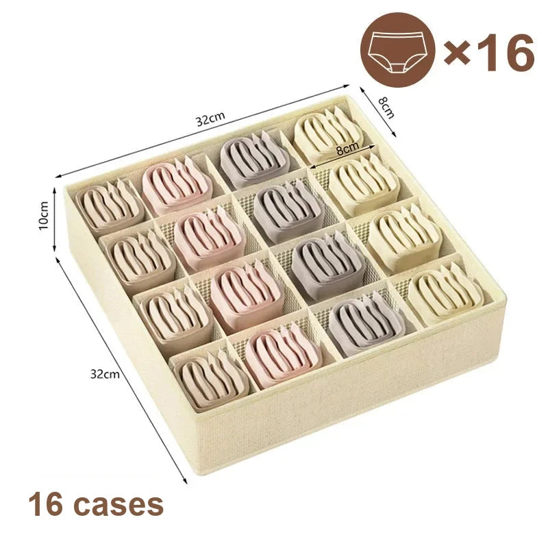Organiseur textile de tiroir pour sous-vêtements et chaussettes – visuel 7/35