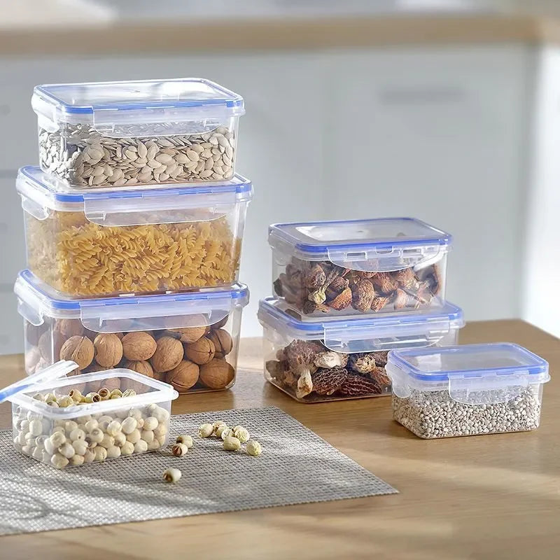 Boîte de rangement pour réfrigérateur avec couvercle – visuel 3/7