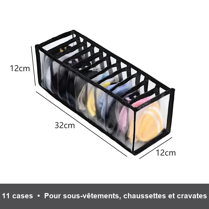 Organiseur textile de tiroir pour sous-vêtements et chaussettes – visuel 34/35
