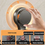 Porte-serviettes à ventouses sans perçage – plusieurs tailles – visuel 4/12