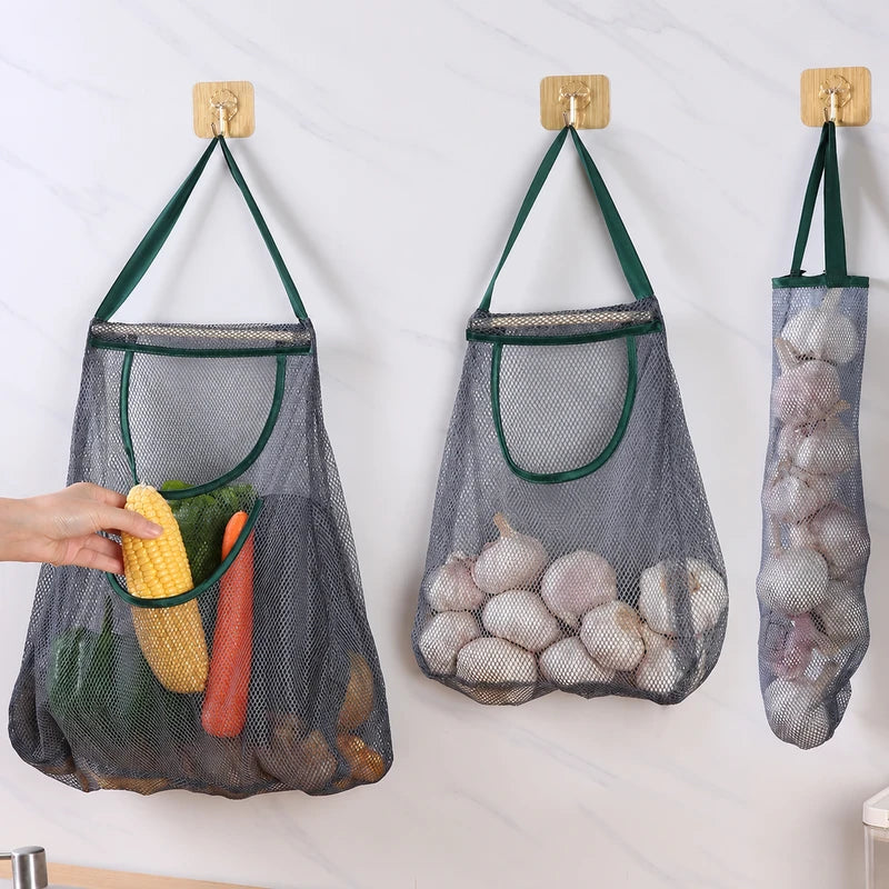 Filet de rangement suspendu pour fruits et légumes – Orgamania