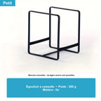 Range-assiettes métallique pour placard ou plan de travail – visuel 6/7