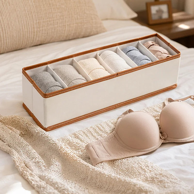 Organiseur de ceintures à compartiments pour dressing – visuel 5/9