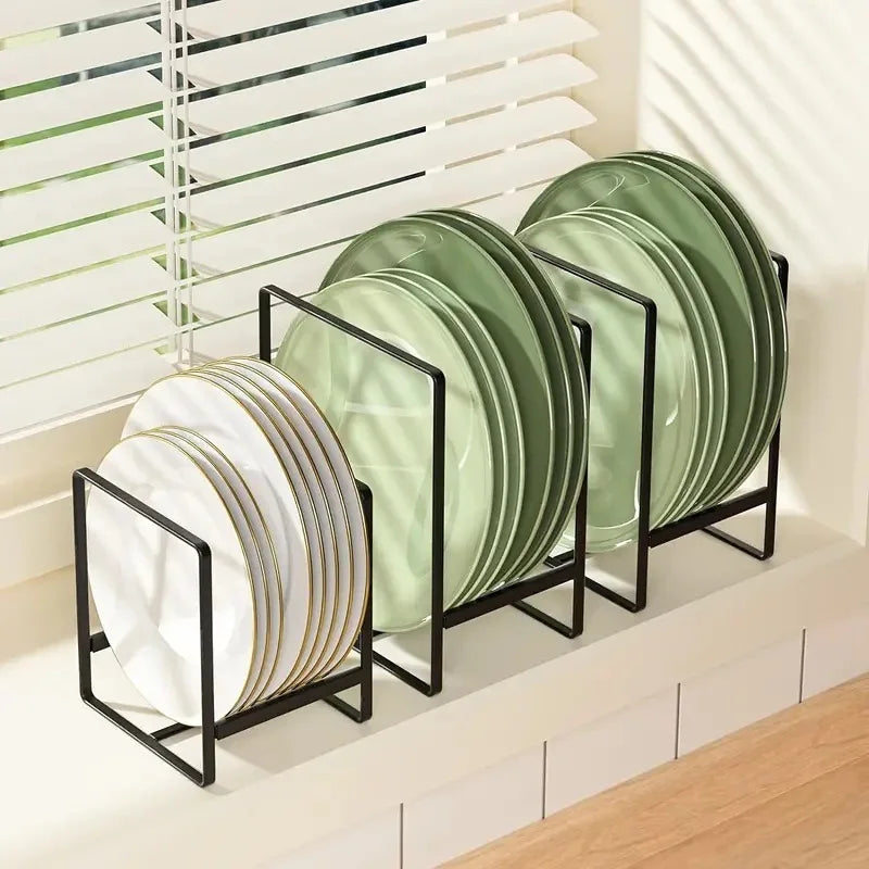 Range-assiettes métallique pour placard ou plan de travail – visuel 4/7