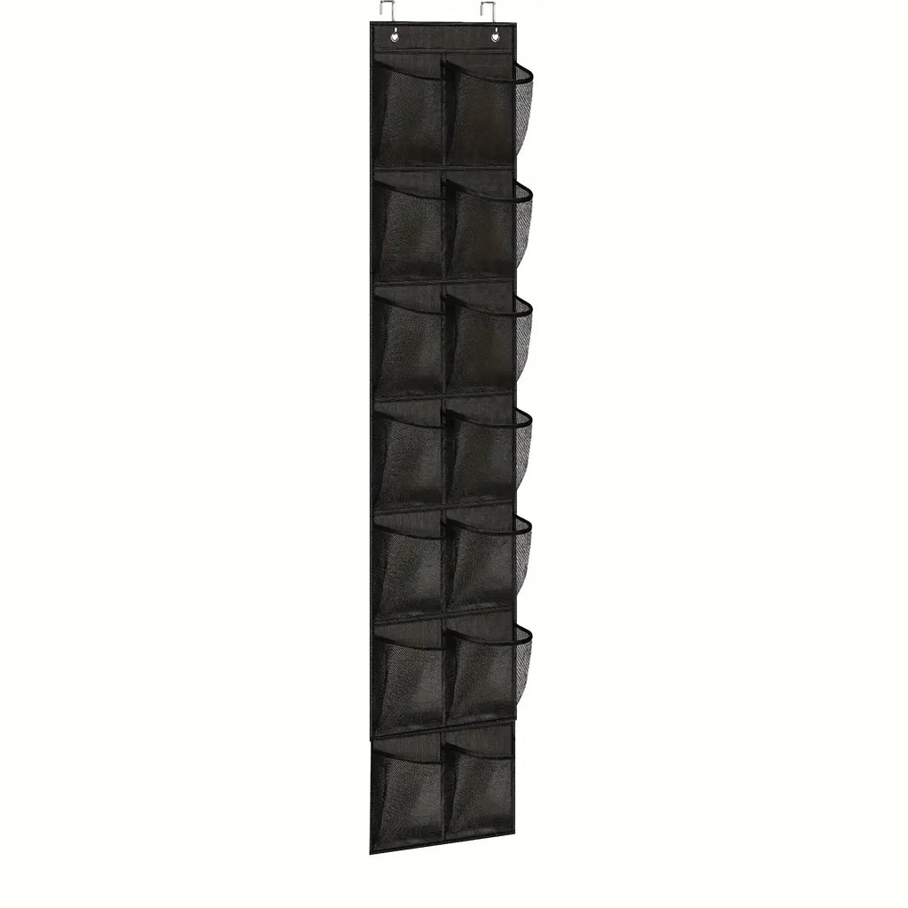 Range-chaussures suspendu derrière une porte – multipoche – visuel 11/11