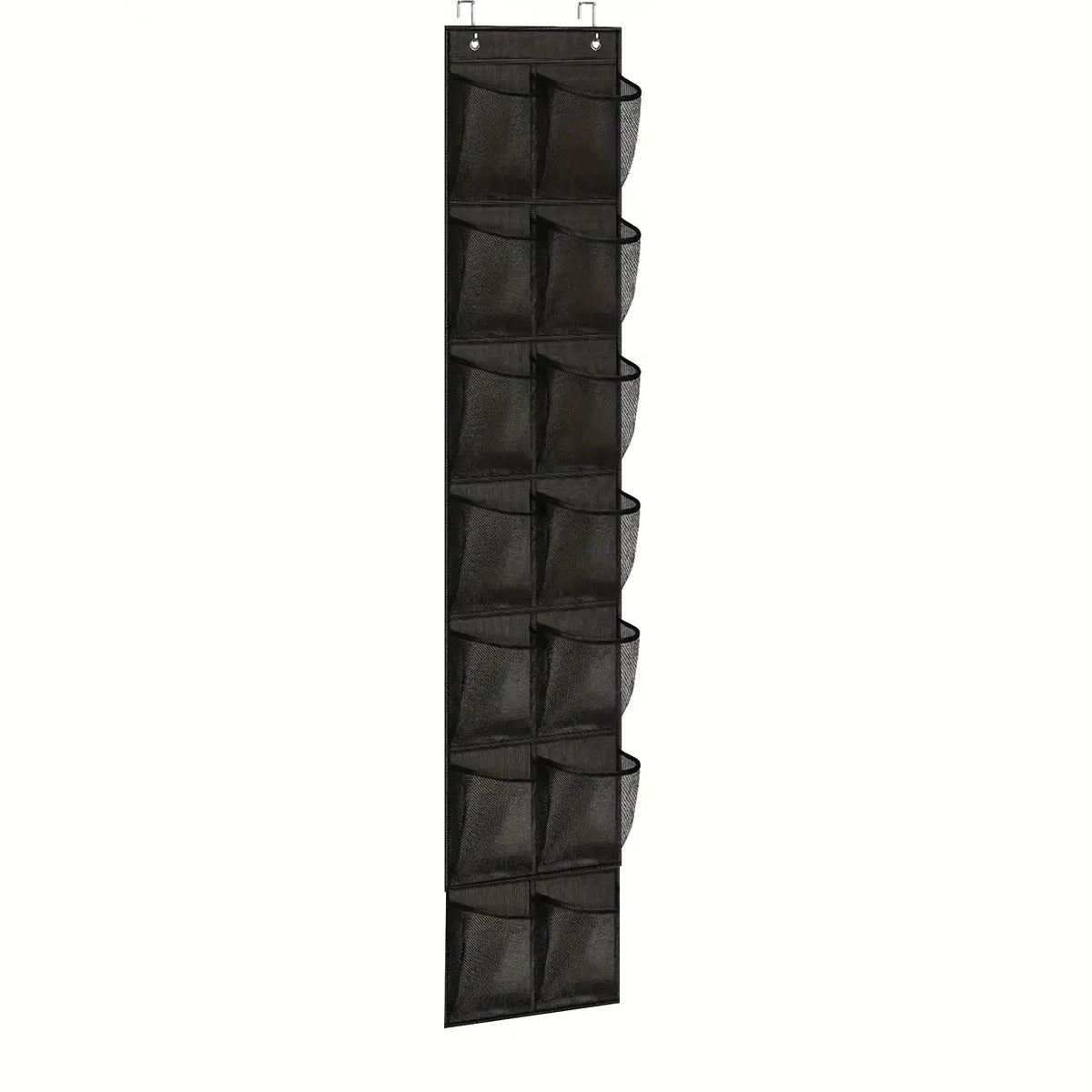 Range-chaussures suspendu derrière une porte – multipoche – visuel 11/11