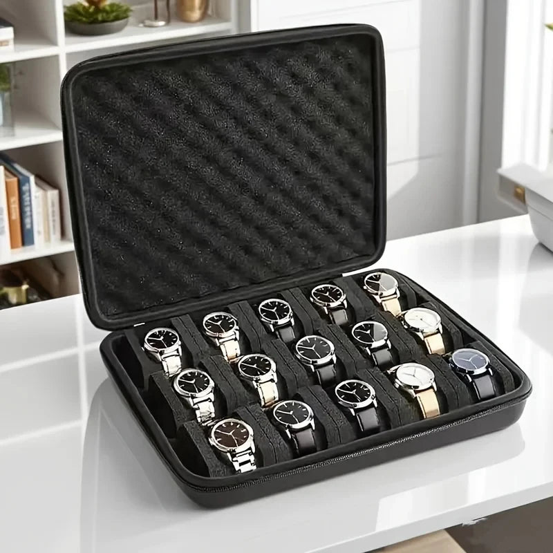 Coffret de rangement pour montres – noir – visuel 6/7