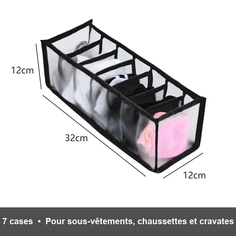 Organiseur textile de tiroir pour sous-vêtements et chaussettes – visuel 15/35
