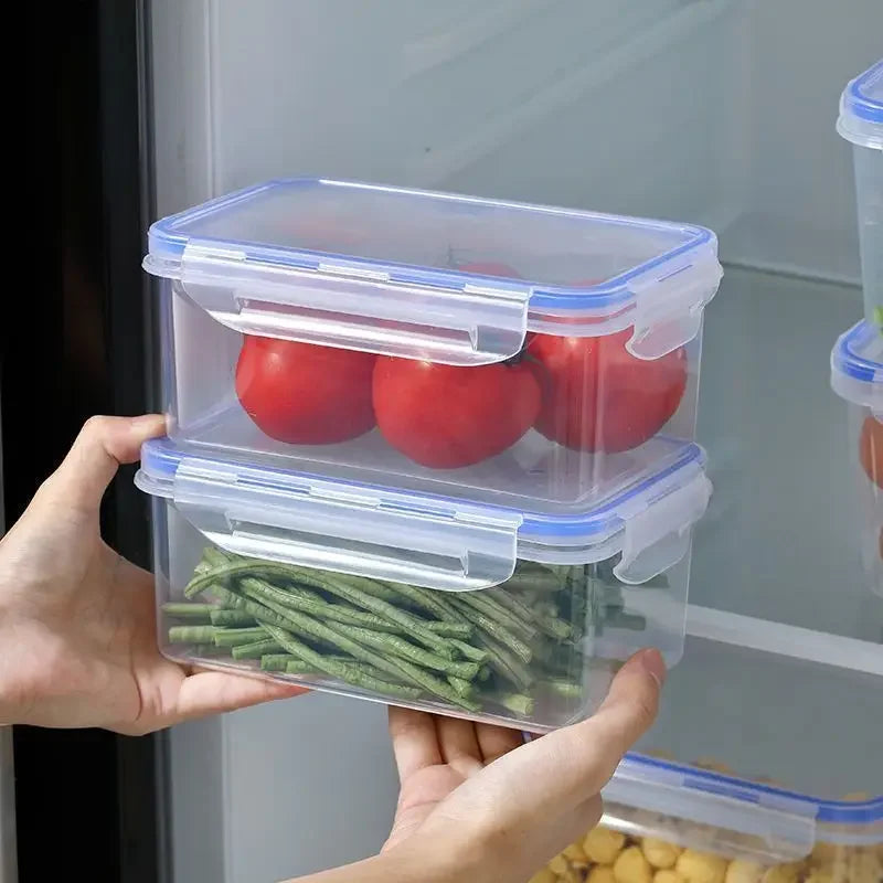 Boîte de rangement pour réfrigérateur avec couvercle – visuel 5/7