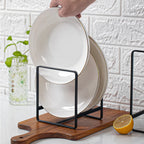 Range-assiettes métallique pour placard ou plan de travail – visuel 3/7