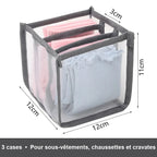 Organiseur textile de tiroir pour sous-vêtements et chaussettes – visuel 32/35