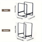 Range-assiettes métallique pour placard ou plan de travail – visuel 2/7