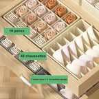 Organiseur textile de tiroir pour sous-vêtements et chaussettes – visuel 6/35