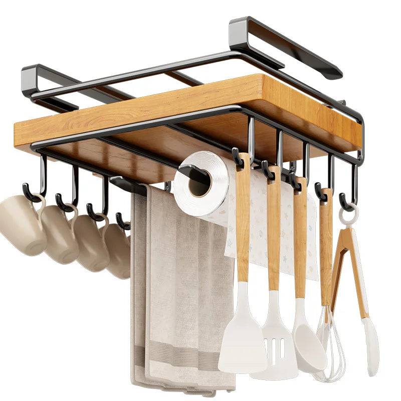 Rangement sous placard avec crochets pour cuisine – visuel 6/13