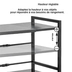 Étagère extensible pour micro-ondes avec crochets – visuel 3/8