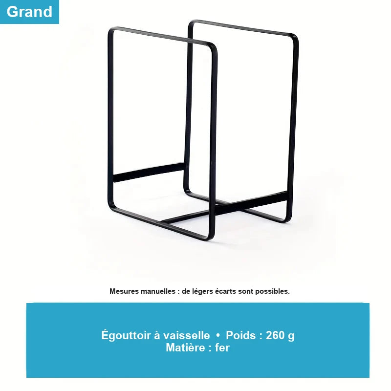 Range-assiettes métallique pour placard ou plan de travail – visuel 7/7