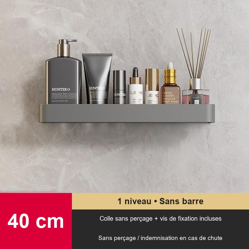 Étagère murale de salle de bain sans perçage – vue 6