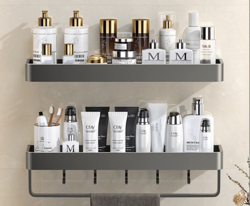 Étagère murale de salle de bain sans perçage – vue 17