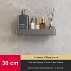 Étagère murale de salle de bain sans perçage – vue 5