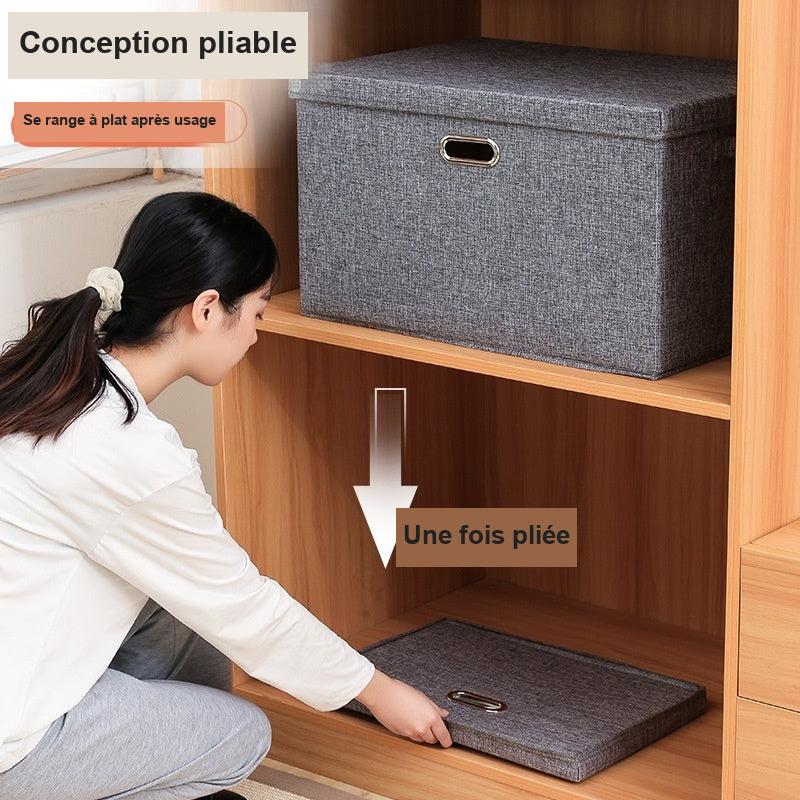 Boîte de rangement pliable pour armoire – vue 2