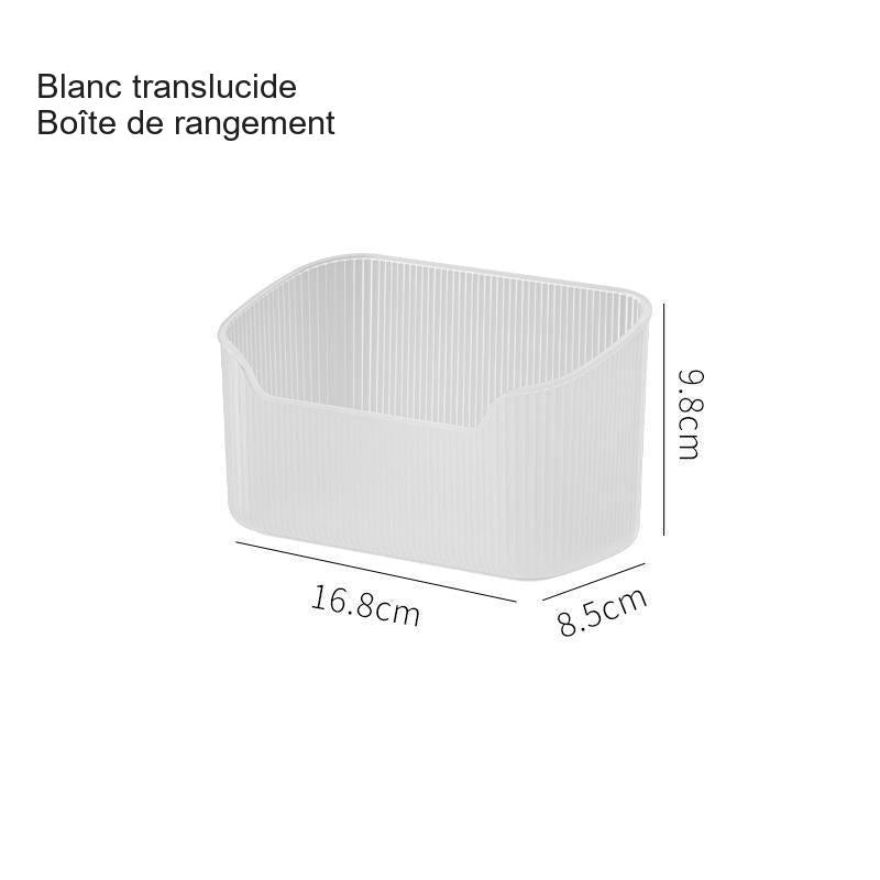 Boîte de rangement compartimentée pour salle de bain – vue 6